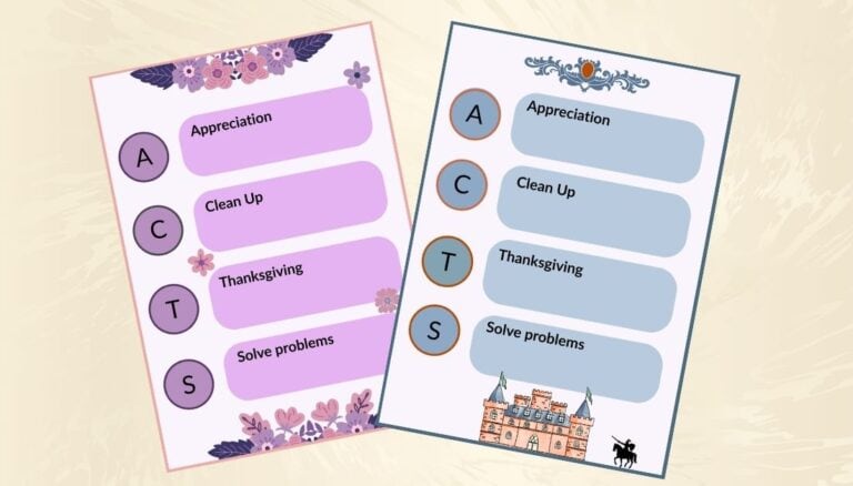 The time honored ACTS Prayer Method: Simplified for Kids